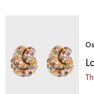 Oscar de la Renta Love Knot Earring (ONE)